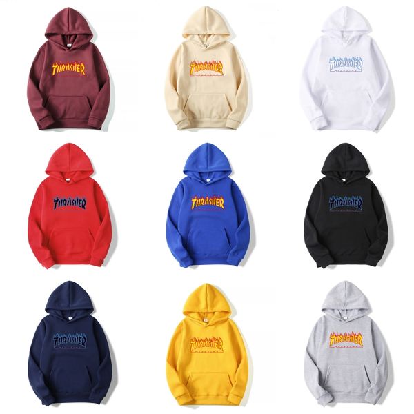 

astroworld thrills and chills printed mens hoodies hip hop high street sweatshirt thin elastic casual male pullover#555, Black