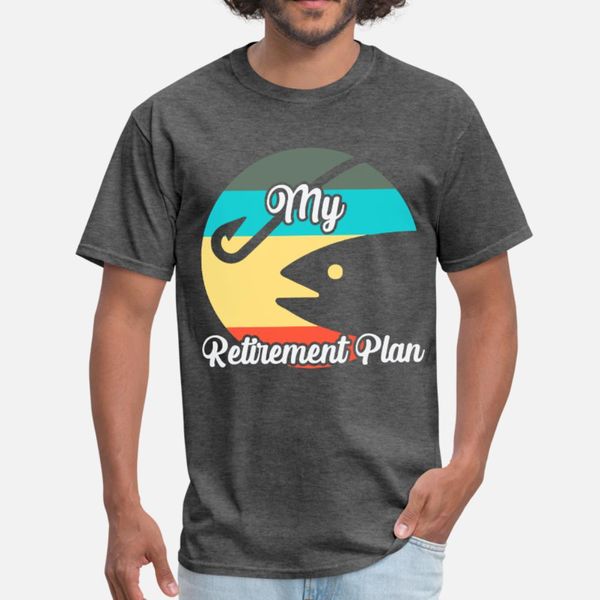 

рыбалка мой пенсионный план, рыбалка, рыбалка pol т рубашки мужчины customized 100% хлопок o шеи оригинальный графический аутентичные весна