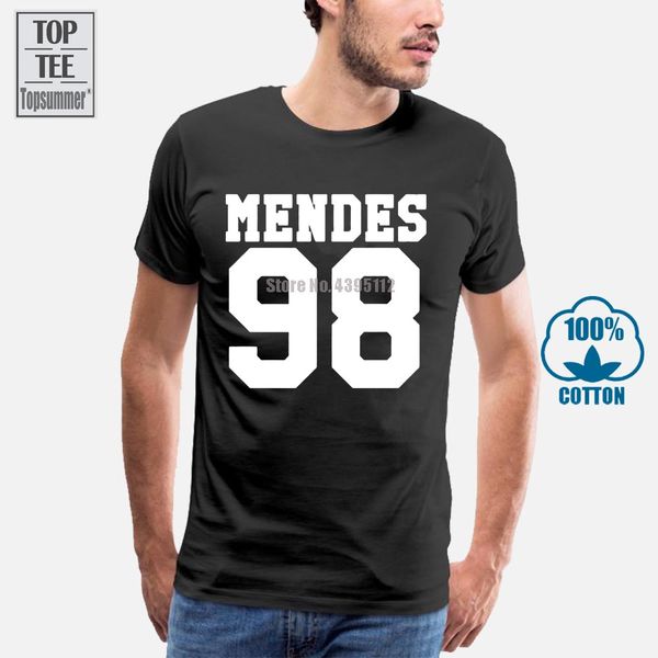 

mendes 98 футболки шон мендес 98 magcon мальчики концерт tee подарки тенниска o шеи летней моды личность мужчины футболка