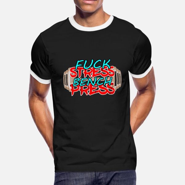 

bench press t shirt men fit short sleeve o neck cool fit humor summer kawaii
