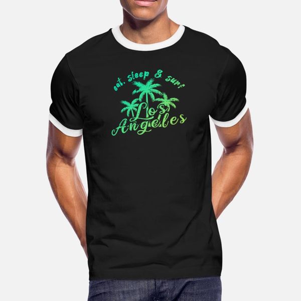 

los angeles palms vintage t shirt men gift short sleeve plus size 3xl outfit gift funny casual summer standard