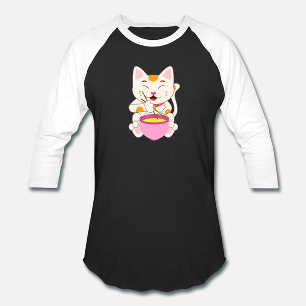 

kawaii vintage style japenese ramen cat t shirt men crazy 100% cotton euro size s-3xl fit crazy humor summer formal shirt