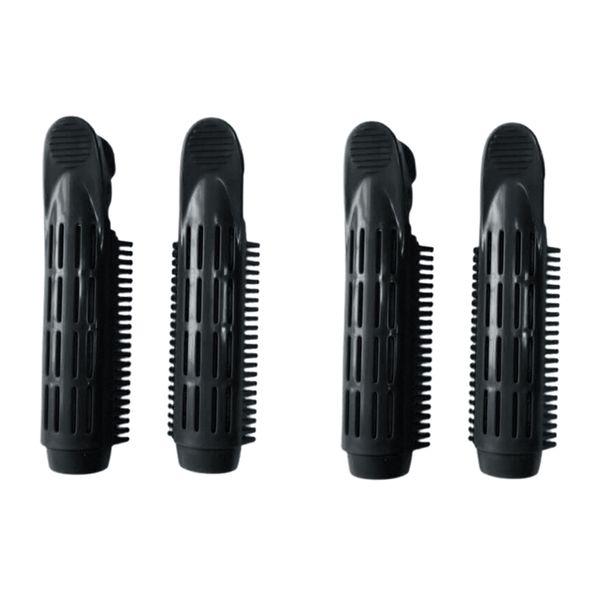 

4pcs styling hair curler roller wave hairdressing hairstyling diy black