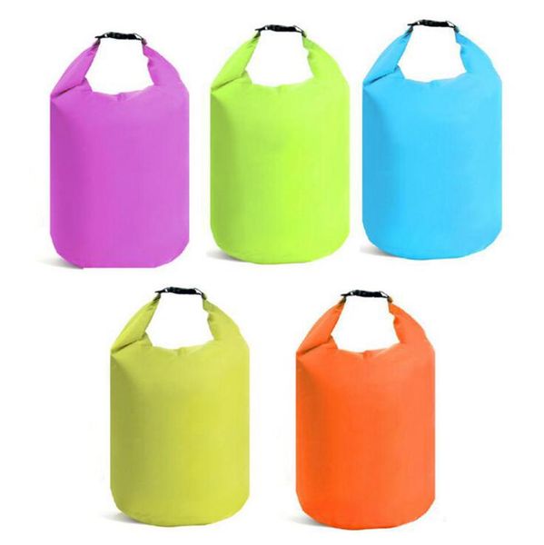 

7 colors 10l 20l 40l 70l portable water bag waterproof storage drying bag canoe kayaking rafting sports outdoor camping equipment hand bag