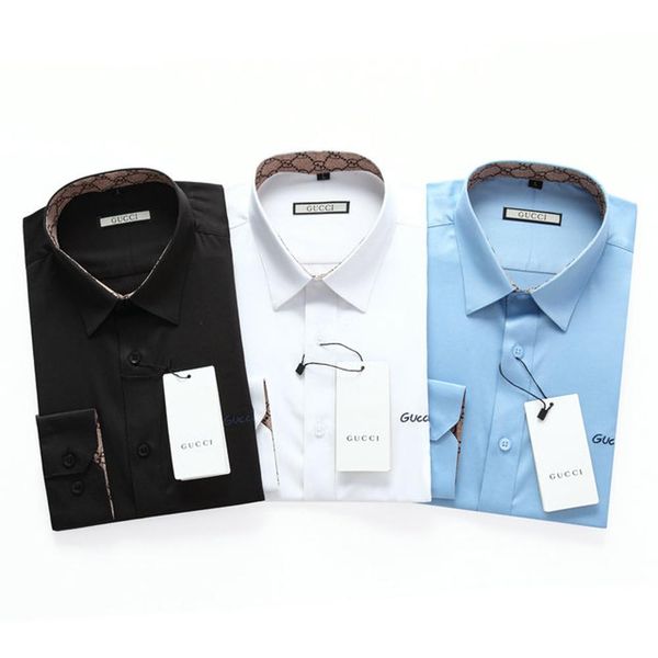 

luxury mens designer bur medusa shirts firmate business dress shirts fashion casual brand shirt print slim shirt l and v guc 108, White;black
