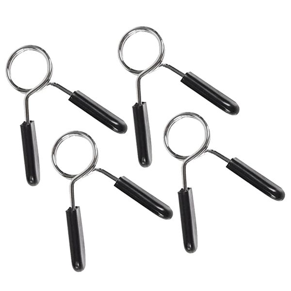 

dumbbells 4 pack dumbbell spring collars, exercise barbell clip clamps for weight gym fitness training weight-lifting