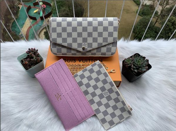 

favorite multi-pochette accessories designer luxury handbag purse pul flower shoulder messenger bag bag ladies wallet 3 wallets a3