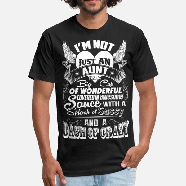 

aunt big cup of wonderful covered in awesome t shirt men designing cotton size s-3xl clothes gift basic spring autumn letters shirt