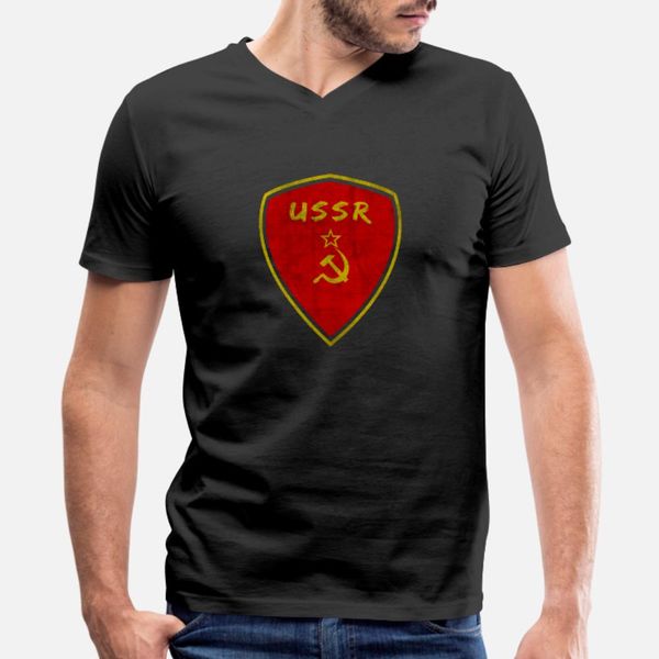 

ussr vintage coat of arms soviet union communism t shirt men create 100% cotton plus size 3xl basic solid gift building summer style