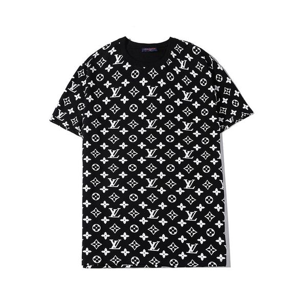 

mens summer t shirts pairs fashion shirts wave letter printed classic fashion women men casual short sleeve tees, White;black