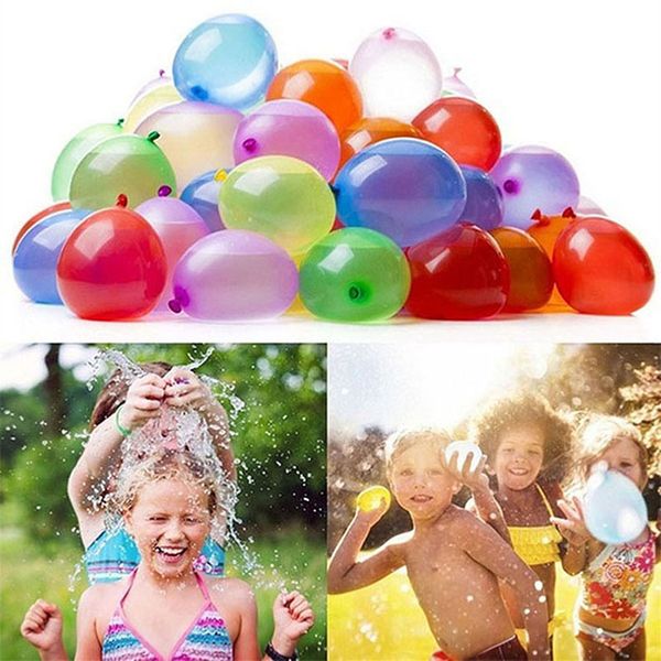 

111pcs Summer Magic Colorful Water Filled Balloon Children Beach Party Outdoor Toy Water Bomb Balloon Children Novelty Gag Game