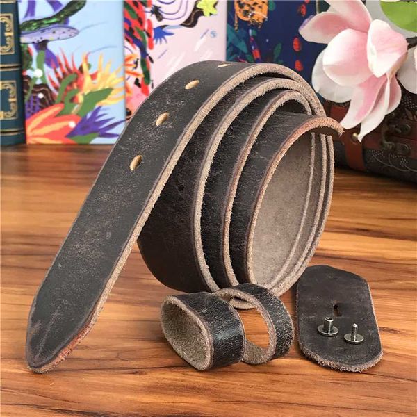 

retro leather belts without buckles 38mm men's belt ceinture homme mens leather belts without buckles 95-130cm belt male sp04, Black;brown