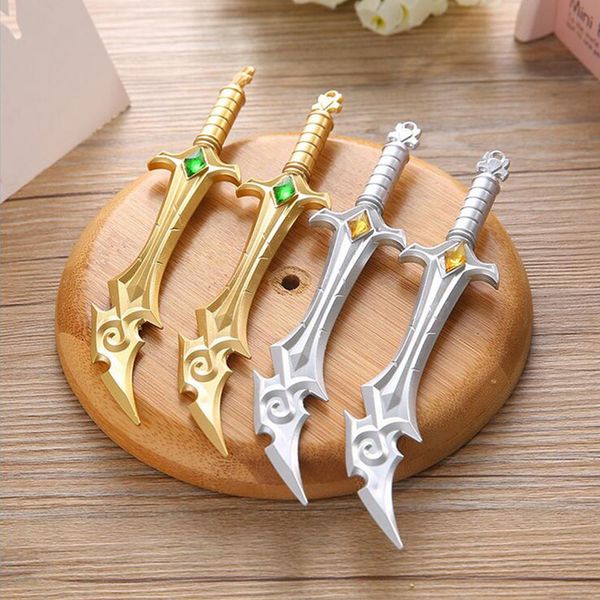 

1 pc novelty black ballpoint pen knife-shape writing instrument gifts