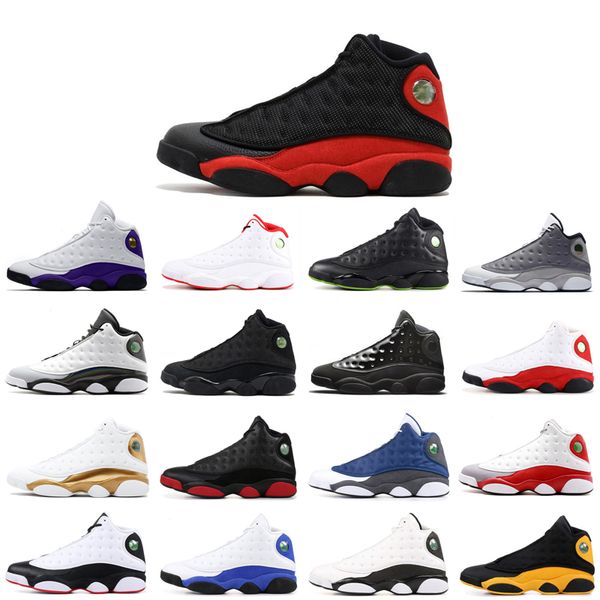 

2020mens alternate comfortable sports sneakers mensgray basketball shoes 13s fashion class bred hyper royal atmosphere blackred