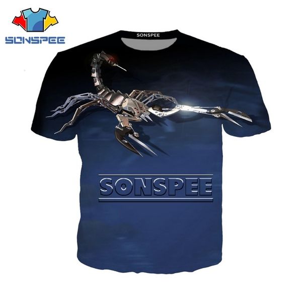 

insect scorpion toxin 3d print shirts oversized hippie harajuku men clothing