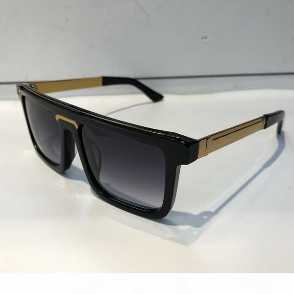 

luxury 0078 sunglasses for men fashion brand design wrap sunglass square frame uv protection lens carbon fiber legs summer style quality, White;black