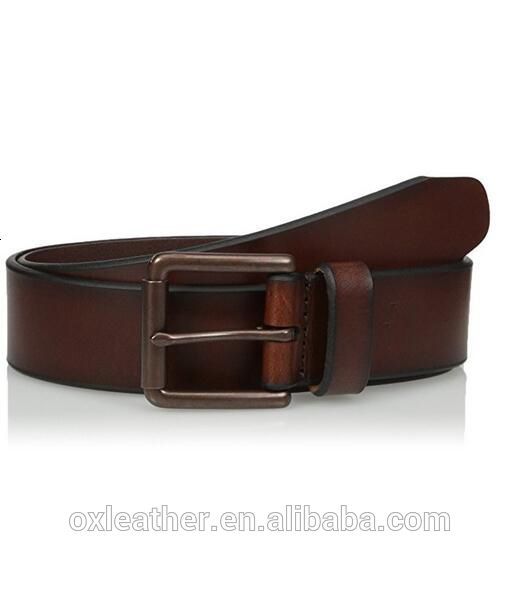 

genuine leather belts for men from guangzhou belts factory, Black;brown