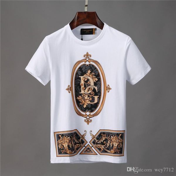 

new arrival mens designer t-shirts short sleeve tshirts t shirt cotton blend for summer brand fashion t-shirt with letter, White;black