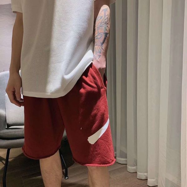 

five-color men's big hook cropped 2020 summer new all-match middle five-color men's nine nine big hook cropped pants 2020 summer n, Blue