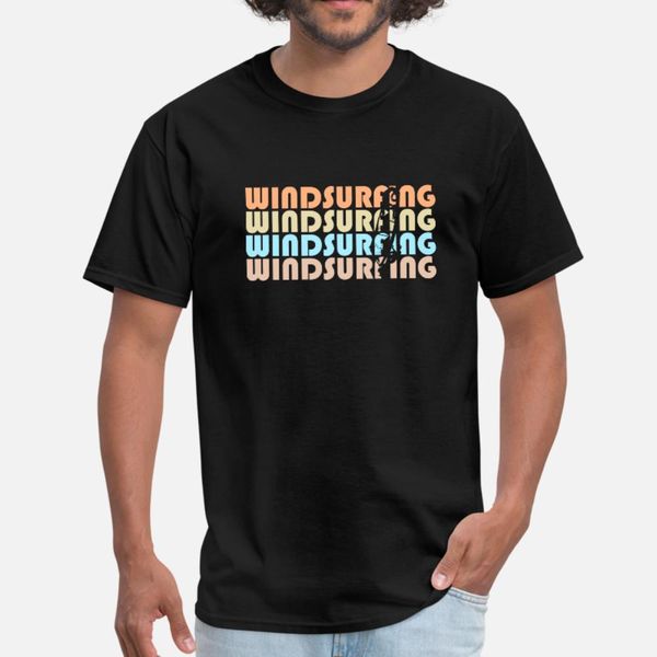 

windsurfing t shirt men custom tee shirt euro size s-3xl gift comical summer style vintage shirt