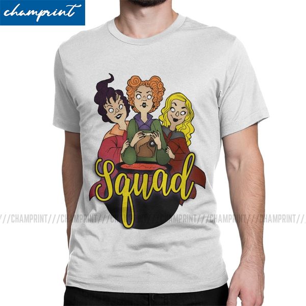 

men t-shirts sanderson squad i just took a dna test hipster tee shirt hocus pocus halloween witch t shirt gift clothing