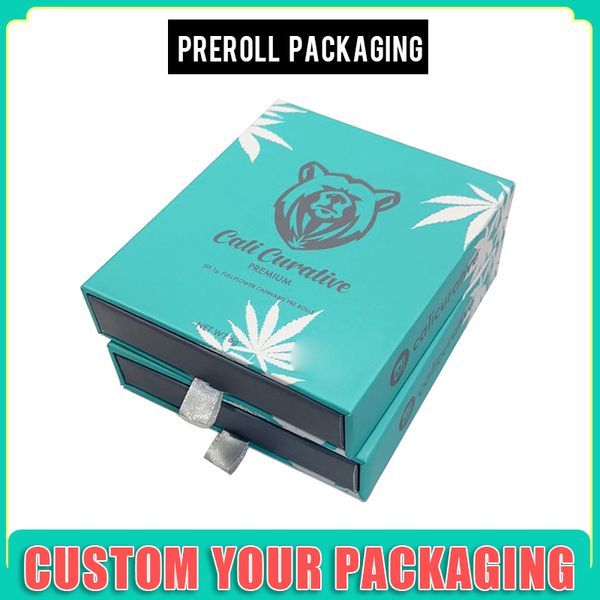 

oem printing pre rolls boxes joint preroll cone custom packaging boxes