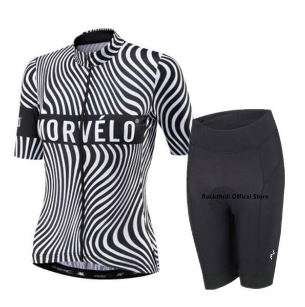 

2020 women morvelo ropa ciclismo summer team cycling jerseys radfahren ciclismo speciall personalized custom clothing fualrny, Black;blue