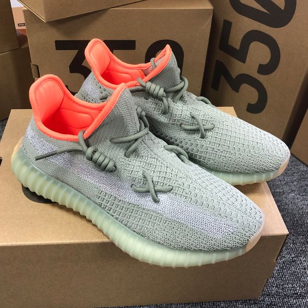 

2020 asriel israfil oreo cinder desert sage marsh linen zyon earth flax reflective kanye west running shoes men women sneakers trainers, Black