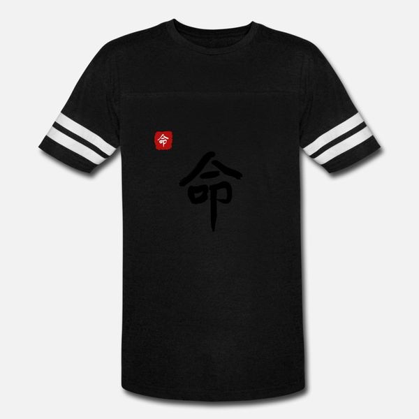 

destiny chinese character t shirt men printing cotton o neck homme fitness new fashion summer style formal shirt