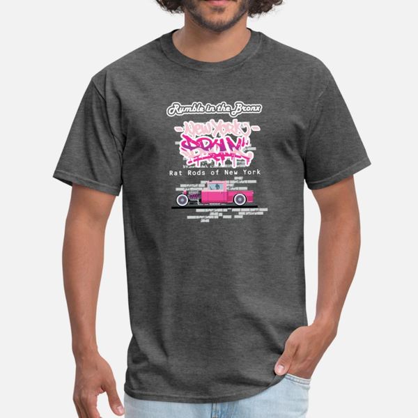 

rumble bronx pink rat rod 1 t shirt men create cotton o-neck clothes interesting breathable summer style letters shirt