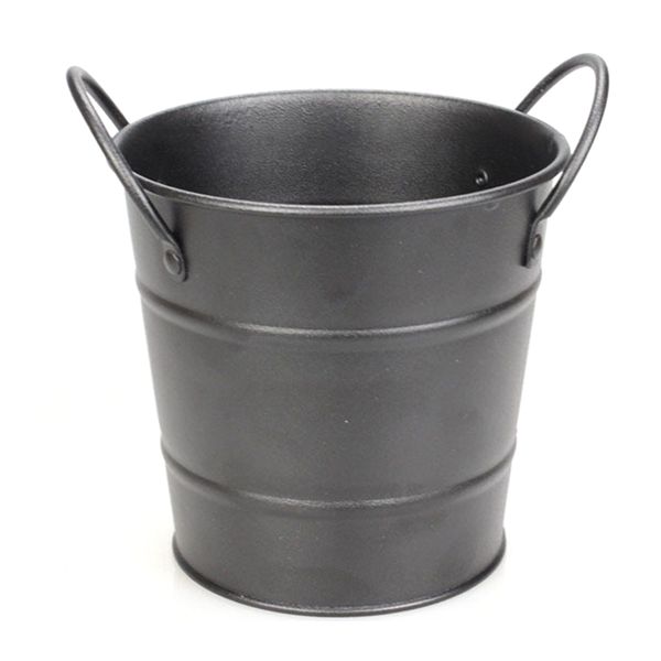 

pails french fries icing basket handle design bucket tin mini party supplies