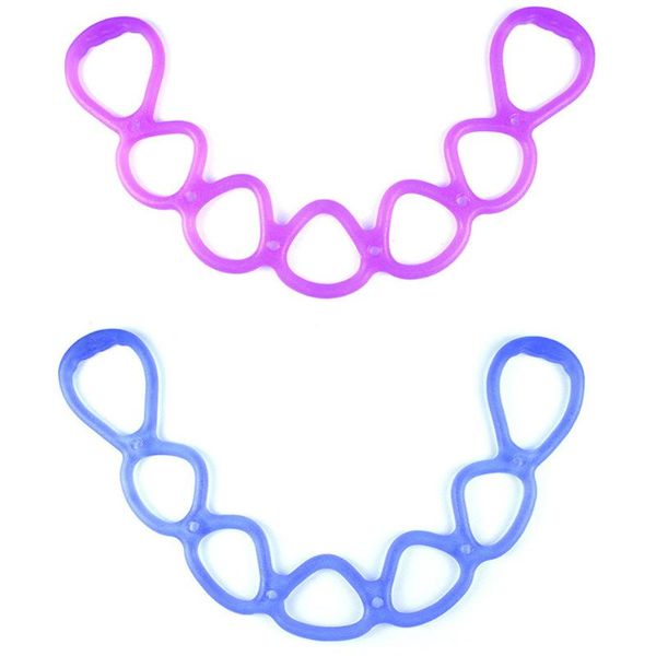 

resistance bands 1pc yoga rubber band chest shaping 8 type expander for woman man