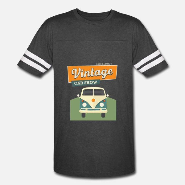 

cars automobile vintage car show bully van t shirt men print cotton s-3xl homme crazy authentic spring autumn standard shirt