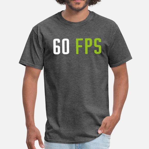 

pc gamer pc gaming 60 fps gift present frames t shirt men designer 100% cotton round collar letter famous new style spring autumn vintage