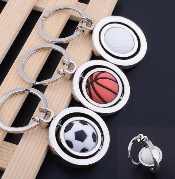 

soccer world gifts golf cup chain key pendant 2018 basketball keychain football rotating otsweet sgwal, Silver