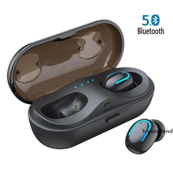 

the new hbq-q13s tws wireless headset bluetooth headset bluetooth v5.0 stereo sports headset with syllables for android ios