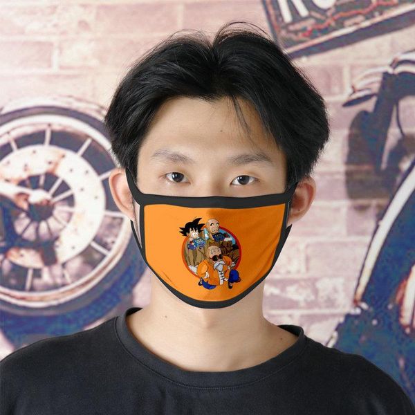 

mask ice 0620 tapabocas tissu face double gohan washable for shipping dhl masque silk cubreboca girl reusable facemasks mask tggst, Black