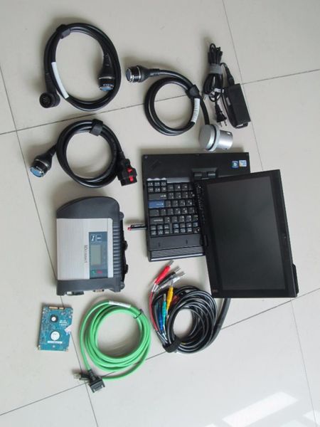 

mb sd connect c4 mb star diagnosis with lapx200t touch screen software 320gb hdd full set ready to use