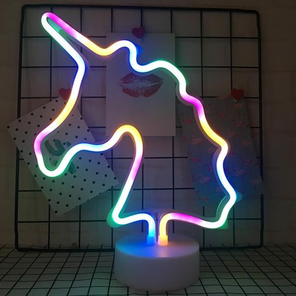 LED-Neonschild, Nachtlichter, Kaktus-Flamingos, einzigartiges Design, weiches Licht, Wanddekoration, Lampe, Neonschild, helle Flamingo-Wandleuchte für Raumdekoration