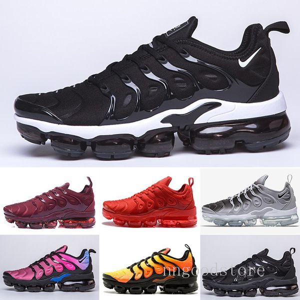 

быстрая доставка новых людей обувь кроссовки tn plus дышащей воздуха cusion desingers вскользь кроссовки новое прибытие цветого us5.5-11 eur