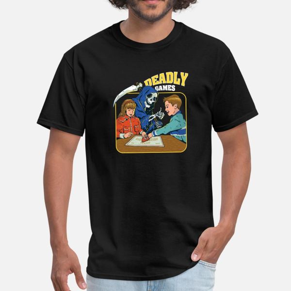 

deadly games parody t shirt men knitted cotton size s-3xl clothing cute comfortable spring trend shirt