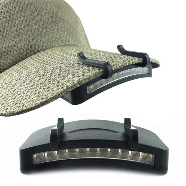 

headlamps 11 leds cap clip light portable fishing headlight headlamp on hat for night camping hiking product