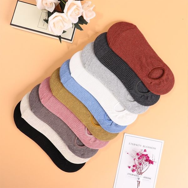 

invisible short woman sweat summer comfortable cotton bamboo girl women's boat socks ankle low female invisible cotton 5 pairs, Black;white