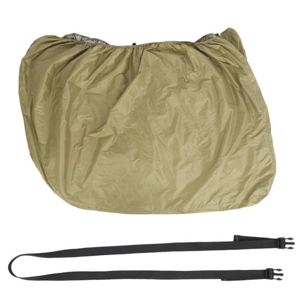 

waterproof 2 passengers car detector cart protect cover uv resistant for two passenger car club khaki