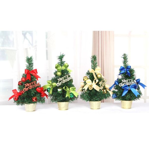 

mini christmas tree ornament desk table festival xmas party decor gifts 20/30/40cm