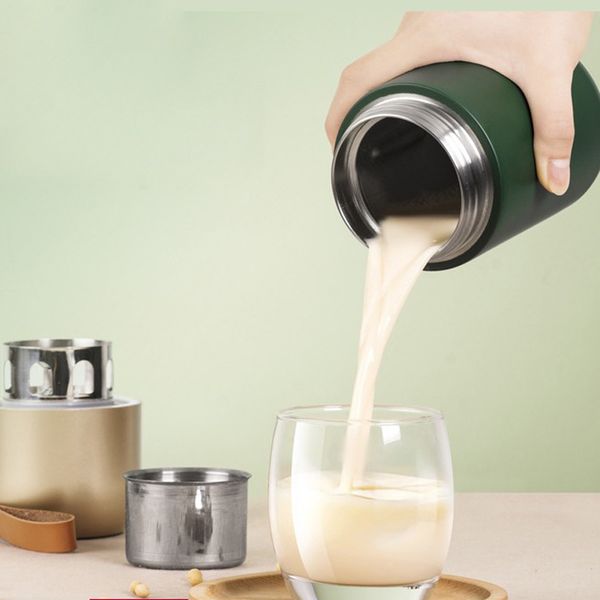 

juicers usb soymilk machine multifunctional electric juicer smoothie blender soya-bean milk rice paste maker insulation magnetic charge