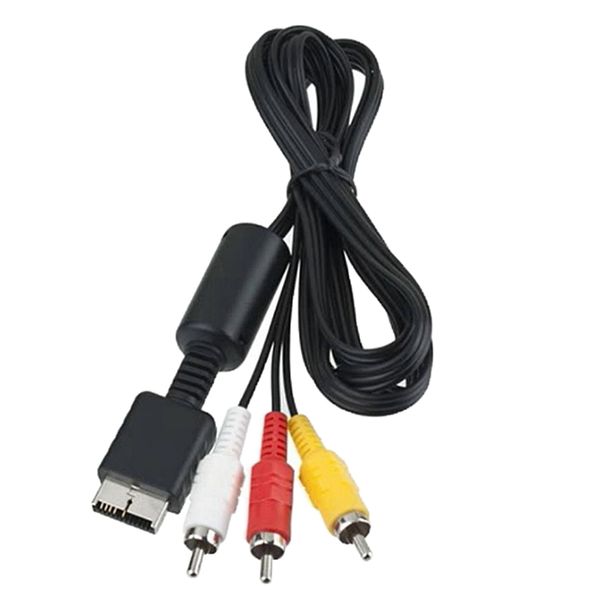

audio video 6ft av cable to 3 rca tv for