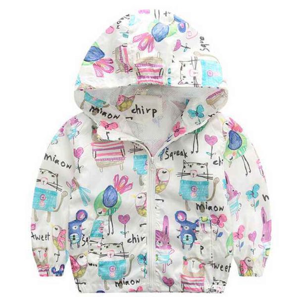 

explosion spring autumn thin nylon children's outerwear cartoon cute mouse graffiti zipper jacket for kids, Blue;gray