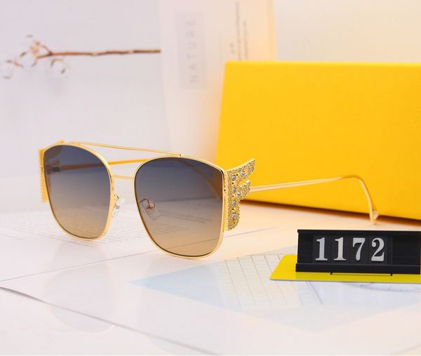 

New top quality 1172 mens sunglasses men sun glasses women sunglasses fashion style protects eyes Gafas de sol lunettes de soleil with box