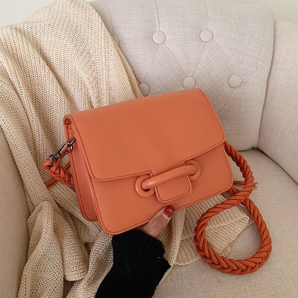 

fashion texture shoulder bag 2020 popular new korean version of the wild fashion simple messenger bag ladies small square